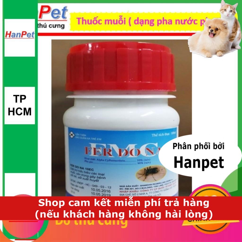 HCM-HP10070LV-Diệt muỗi FERDONA 100ml, - dạng pha nước phun - 317b