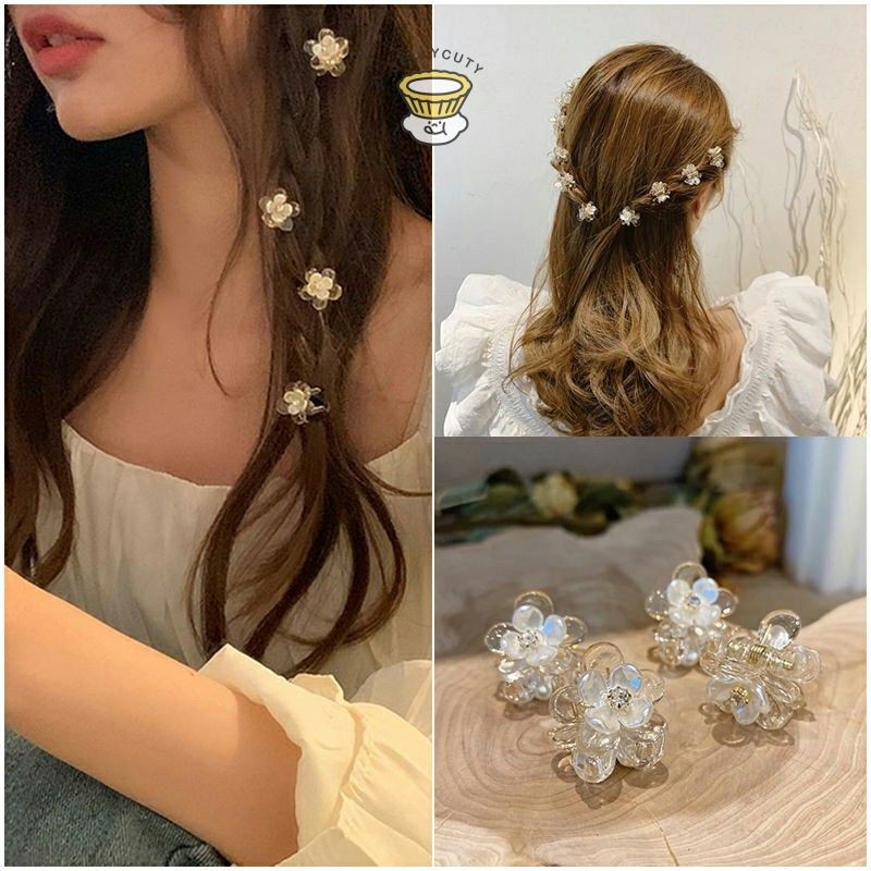[Thạch] Kẹp hoa nhỏ cho trẻ em Người lớn Kẹp tóc Mũ nón siêu cổ tích