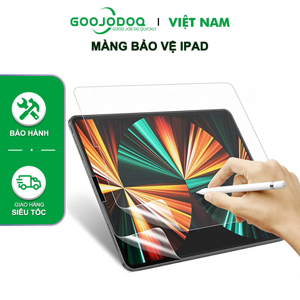 Miếng dán bảo vệ màn hình GOOJODOQ cho iPad 10th 10.9 Gen 9/8/7 10.2 inch