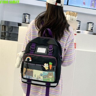Túi dung tích lớn Ba lô đi học yếu tố thứ hai Schoolbag