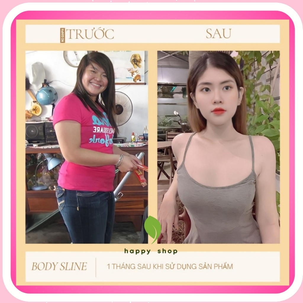 Giảm cân cấp tốc nhanh 10 kg cơ địa khó giảm hiệu quả an toàn Body Sline 30 viên uống cho mẹ bầu sau sinh và cho con bú