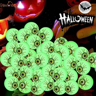 5 Chiếc 30MM Kinh Dị Halloween Mô Phỏng Dạ Quang Bó Hoa Mắt Đạo Cụ Đảng Ma Ám Trang Trí Đồ Dùng Trẻ Em Lễ Hội Đồ Chơi