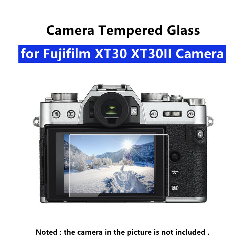 Dành Cho Máy Ảnh Fuji XT30 XT30II Kính Cường Lực 9H Màn Hình LCD Bảo Vệ Cho FujiFilm XT-30 / XT-30II