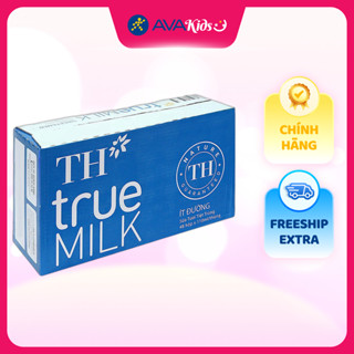 Thùng 48 hộp sữa tươi tiệt trùng TH true MILK ít đường 110 ml (từ 1 tuổi)