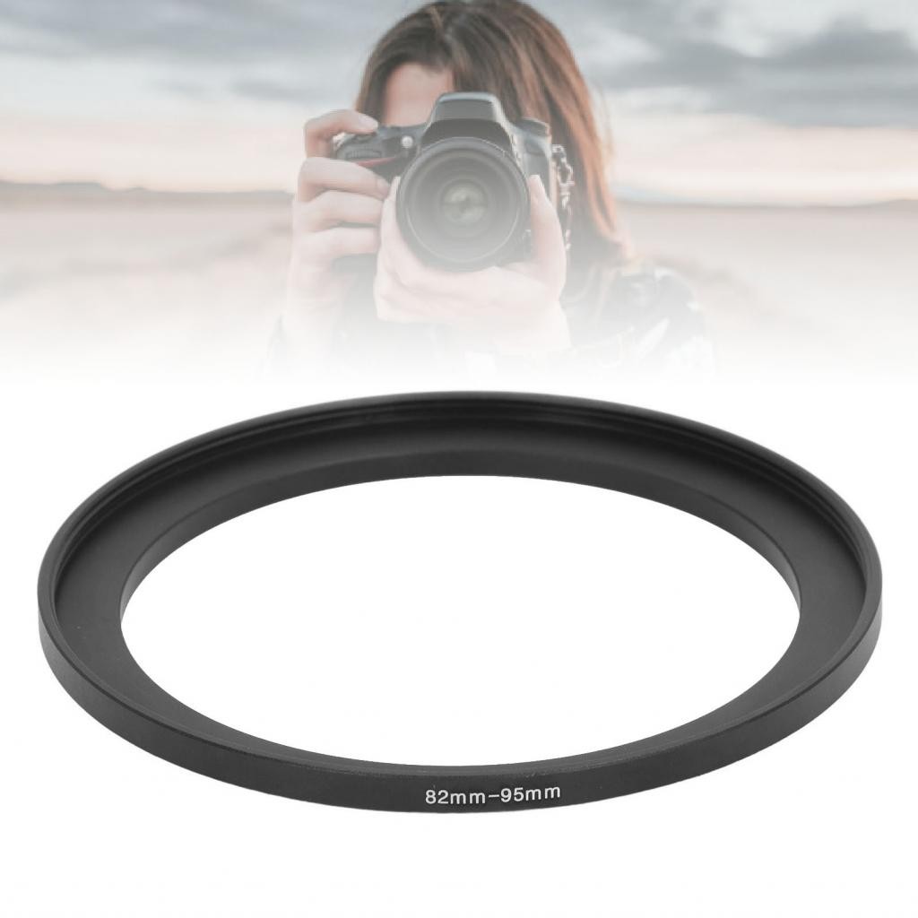 Concon Step Up Camera Lens Adapter Ring Nhôm 82MM đến 95MM Filter để chụp ảnh mới