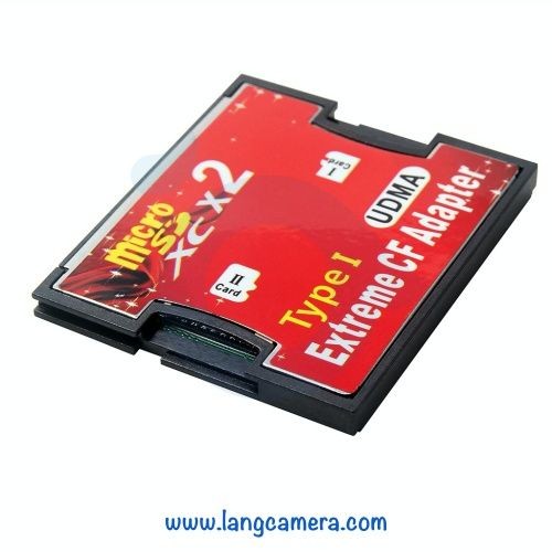 Adapter Chuyển 2 Thẻ MicroSD qua CF