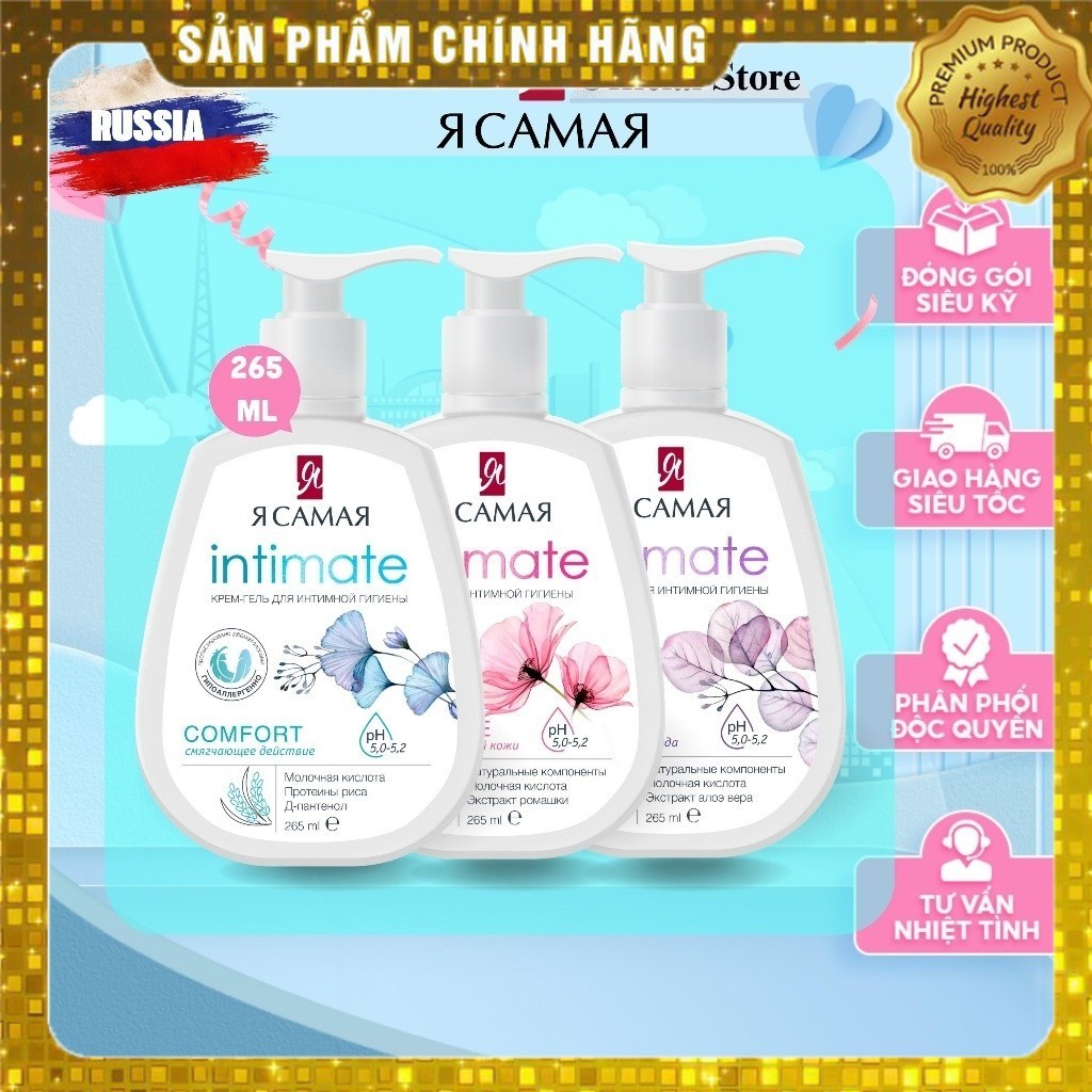Dung dịch vệ sinh Intimate YA SAMAYA 265ml