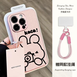Dành Cho iPhone Ốp Lưng IP6 PRO MAX IP11 IP12 IP13 IP14PLUS Mô Hình Dây Bé Gái IPXS MAX IP15PRO MAX IP 16Durable Vỏ Điện Thoại Vòng Tay