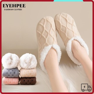 Tất Sàn EYEHPEE, Tất Lông Cừu San Hô Dày Chống Trơn Trượt, Dệt Kim Sang Trọng Chắc Chắn Ngủ Tất Nữ
