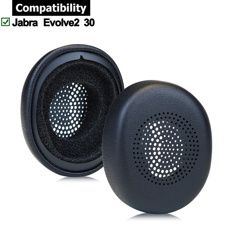 1 Cặp Miếng Đệm Tai Cho Jabra Evolve2 30, Xốp Bịt Tai, Đệm Tai Nghe Thay Thế