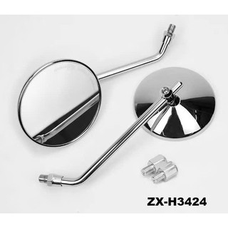 Gương Tròn Xi Cao Cấp – Phụ Kiện Chuẩn Cho Xe SH, SH Mode, Vespa, Wave, AB, Lead