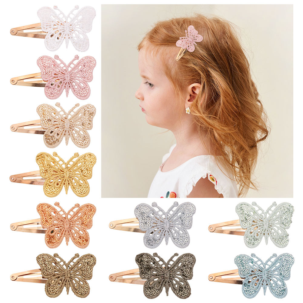 20 Cái / bộ Mini Bướm Kẹp Tóc Kẹp Tóc Cho Bé Gái Handmade Mũ Phụ Kiện Tóc