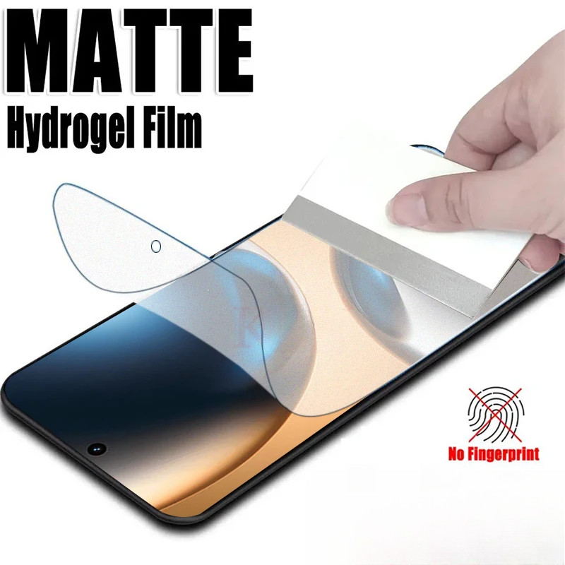 Phim Hydrogel HD Và Mờ Cho Realme GT 5 6 6T 7 7T Pro GT2 GT3 GT5 GT7 Explorer Master 240W Racing