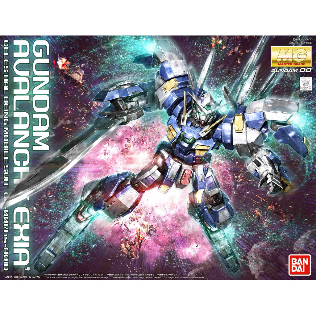 ĐỒ CHƠI GUNDAM AVALANCHE EXIA MG 1/100 MÔ HÌNH LẮP RÁP BANDAI