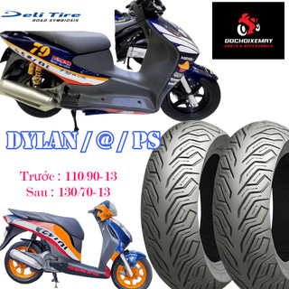 VỎ LỐP DELI  110/90-13 & 130/70-13 TAY GA @ / DYLAN / PS150 NHẬP KHẨU INDONESIA SC-109 Chính Hãng