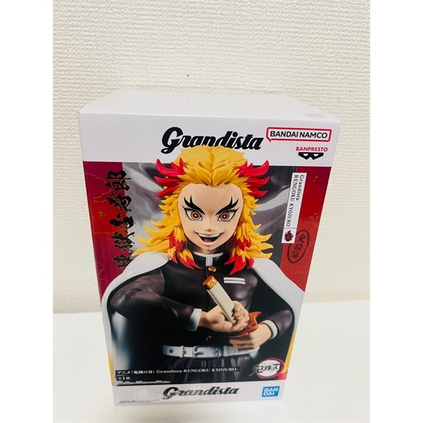 FIGURE KNY - KIMETSU NO YAIBA - Mô hình chính hãng Viêm Trụ RENGOKU - GRANDISTA - BANDAI BANPRESTO