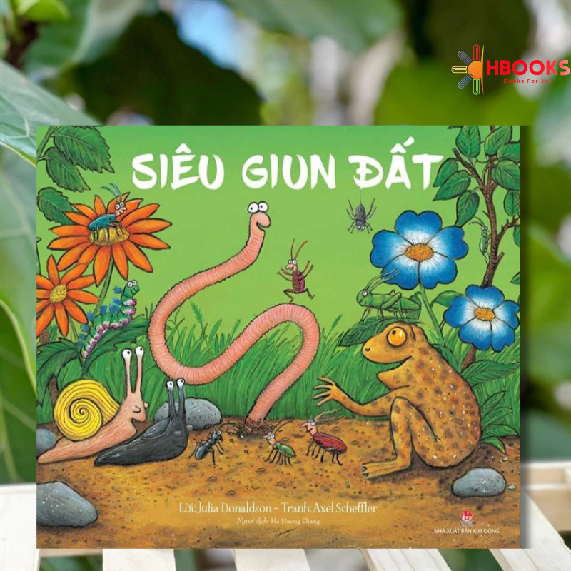 Sách - 𝗦𝗶𝗲̂𝘂 𝗚𝗶𝘂𝗻 Đ𝗮̂́𝘁 - Trẻ Em 6-11 Tuổi - Nxb Kim Đồng