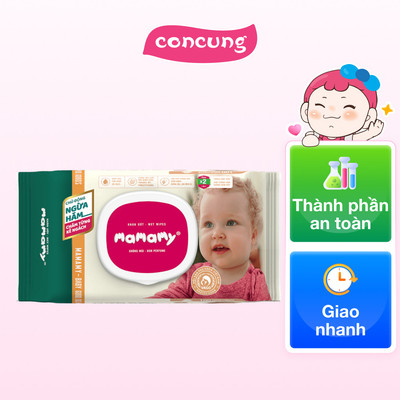 Khăn ướt Mamamy không mùi (100 tờ)