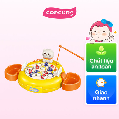 Bộ đồ chơi câu cá có nhạc CY610272 C407 (Vàng)