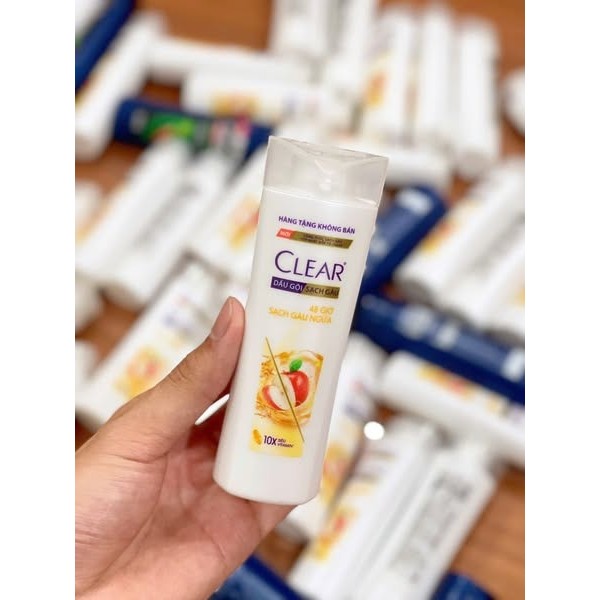 Dầu Gội Clear Táo 70g – Mát Lạnh Sảng Khoái