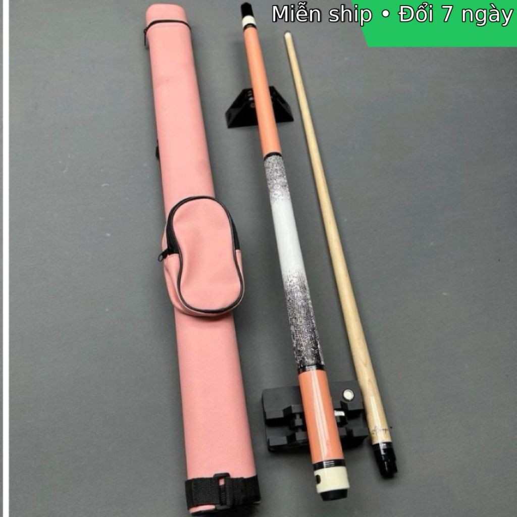 [Lip, lỗ, 3c][30CN] Cơ bida Cuppa Ab magic pink s8 Tay da kì đà [N,R](tặng kèm bao da, găng tay, lơ 