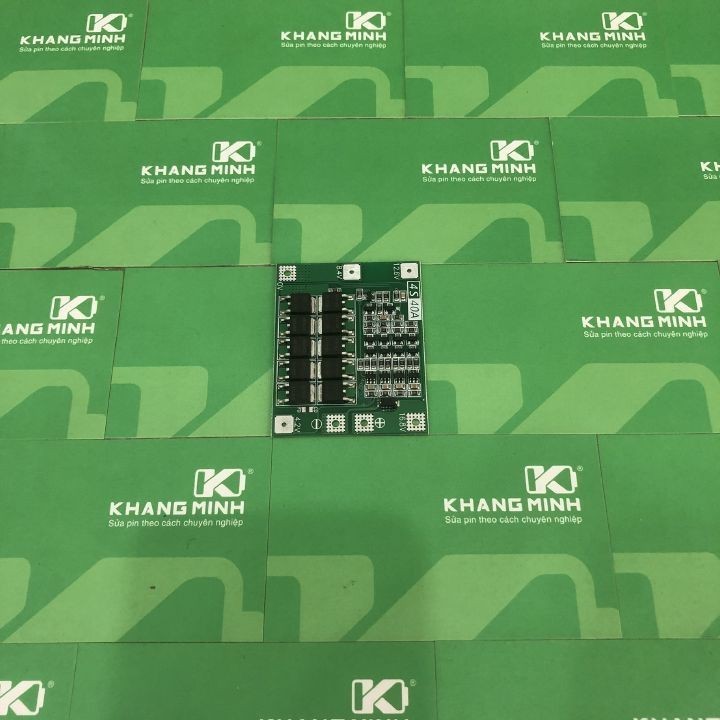 Mạch 4S 14.4V - 4S 40A auto recovery, sạc và bảo vệ pin Li-ion 3.7V.