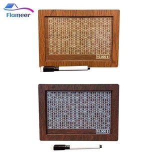 Ngân hàng heo đất Flameer có quầy, Ngân hàng heo đất dành cho người lớn, Di động để tiết kiệm mục tiêu, Trang trí nhà cửa, Ngân hàng heo đất có bút đánh dấu, Tiết kiệm tiền
