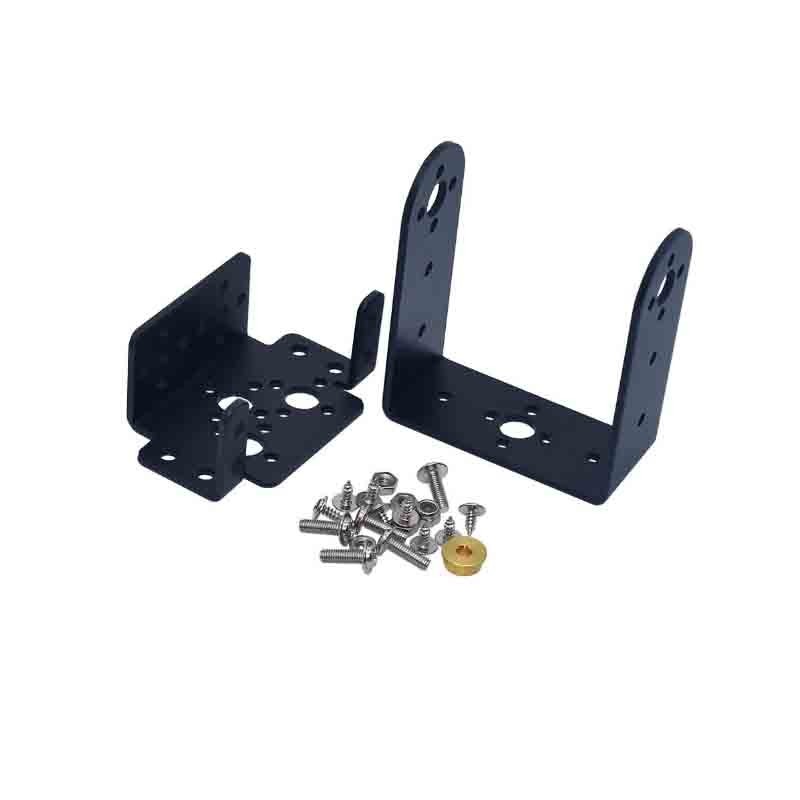 Mg995 MG996 servo gimbal khung với hai mức độ tự do cơ khí phụ kiện con người Bộ khung servo