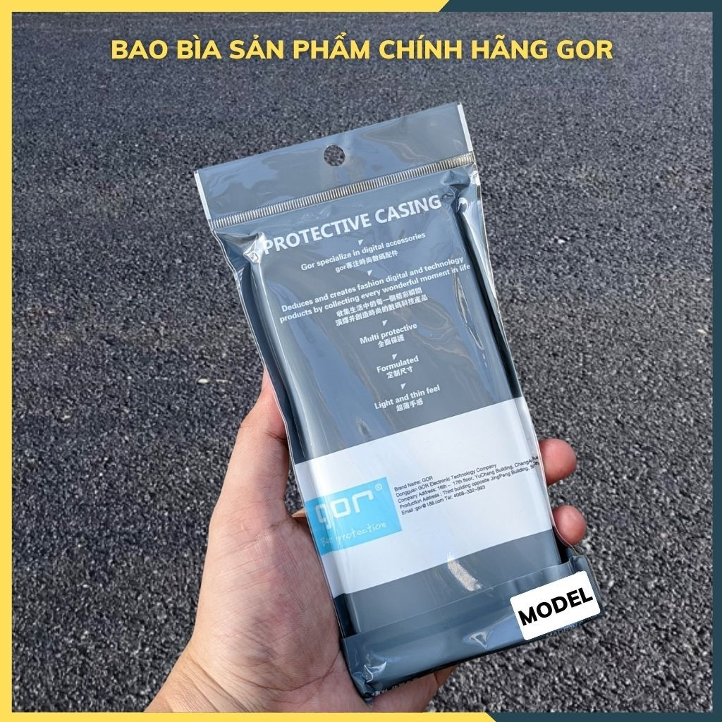 Ốp lưng silicon Gor cho Sony Xperia 1 Mark VI ( Mark 6) siêu mỏng, có gờ camera
