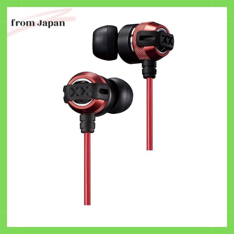 Tai nghe nhét tai dòng JVC HA-FX33X-R XX Màu đỏ
