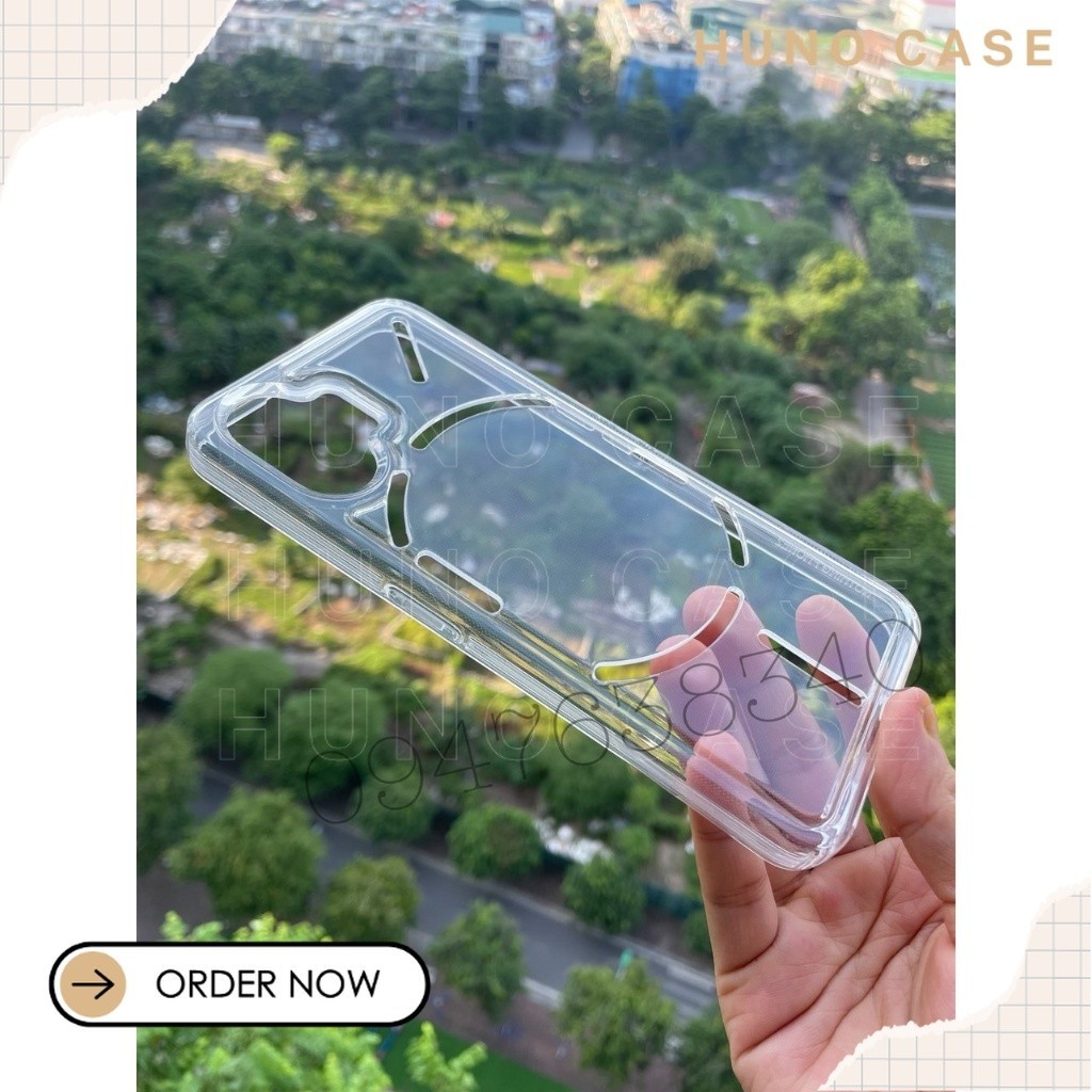 Ốp lưng dẻo GOR Nothing Phone 2 trong suốt, bảo vệ Camera Chính hãng Gor