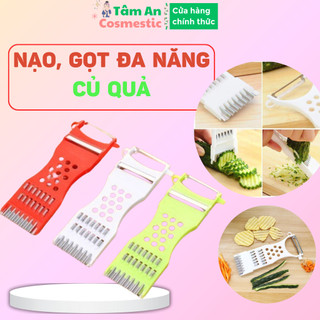 Gọt rau củ quả lưỡi inox siêu bền, sắc bén tiện lợi, nạo hoa quả, nạo củ qua