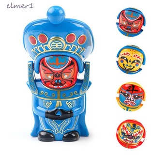 Elmer1 Búp bê thay đổi khuôn mặt Opera, Thay đổi khuôn mặt Đồ chơi thay đổi khuôn mặt Tứ Xuyên Opera, Búp bê mô hình truyền thống Trung Quốc có móc khóa Đồ chơi trang điểm mặt Opera Kid Girl Boy