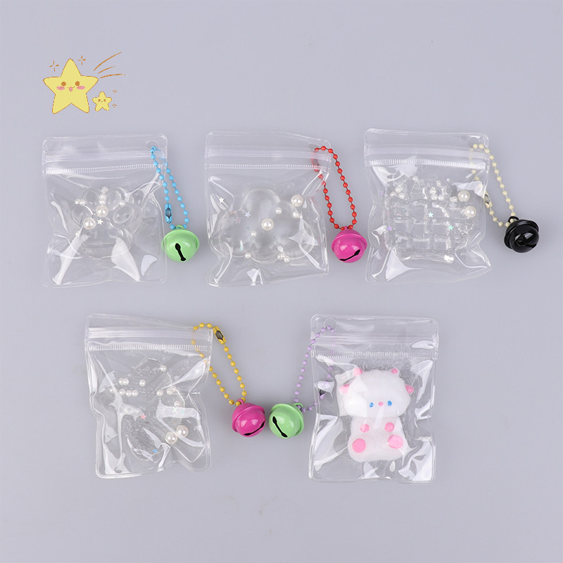 [JBTH] Phim hoạt hình Clear Bóp Squishy Đồ chơi mềm Mochi Đồ chơi Deion phục hồi chậm để thư giãn ta