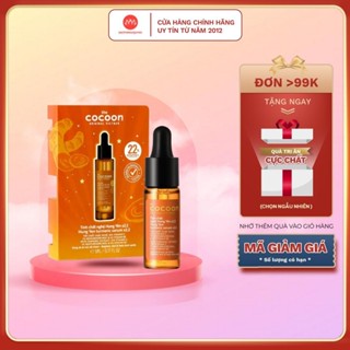 Sample tinh chất nghệ Hưng Yên Cocoon serum the cocoon turmeric 22% vitamin C 5ml - chính hãng