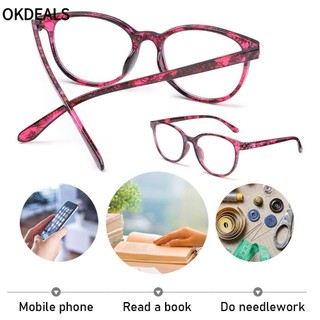 Mắt Kính Đọc Sách Gọng Nhẹ Chống Ánh Sáng Xanh Phong Cách Vintage Thời Trang Cho Nữ Sự Bảo Vệ