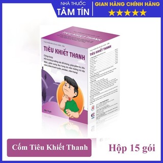 ✅ (CHÍNH HÃNG ) Cốm Tiêu Khiết Thanh - Ngăn ngừa và làm giảm triệu chứng viêm đường hô hấp (Hộp 15 gói)