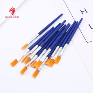 Combo 10 cọ vẽ, sơn giày da túi xách, ghế sofa - CO01