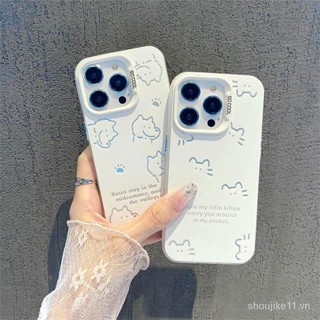 Hollow Puppy thích hợp cho appleiphone11 14Promax 7Plus 8Plus 12Promax xsmax x XS 13promaxmobile Ốp bảo vệ điện thoại exsmax/11pro/XR/15Promax ojfo