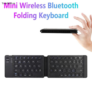 Bàn Phím bluetooth Không Dây Gấp Gọn Siêu Mỏng Cho ios / android / windows Điện Thoại