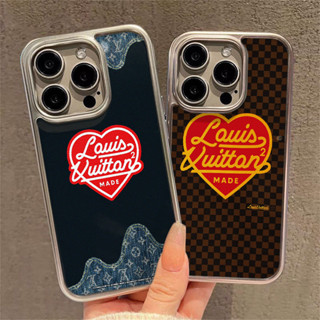 ốp lưng thương hiệu xa xỉ & humanmade iPhone 16 15 Pro Max 11 14 XR 13 12 Pro Max 8 7 Plus X Xs Max Se 2020 13 12 11 Mềm Sang Trọng Khung Mạ Điện Trong Suốt In ấn Giả cao bồi thương hiệu thời trang,thương hiệu cao cấp