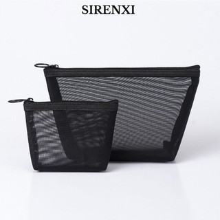 SIRENXI đựng giấy vệ sinh/đồ trang điểm cầm tay phối khóa kéo mang đi cắm trại tiện lợi