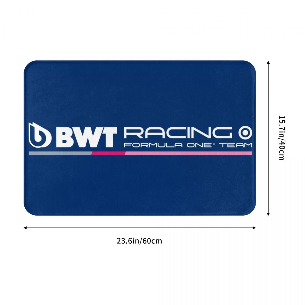 BWT f1 Đội Đua logo Phòng Tắm Flannel Sàn Nhà Vệ Sinh Chống Trơn Trượt Chân Thảm Cửa Hút Nước Nhanh 