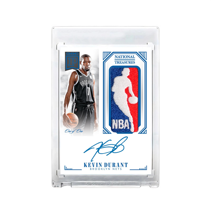 Durant logoman Signature Jersey Star Card 1 / 1 Phiên bản Non-Panini toppsNBA Basketball Homemade Ca