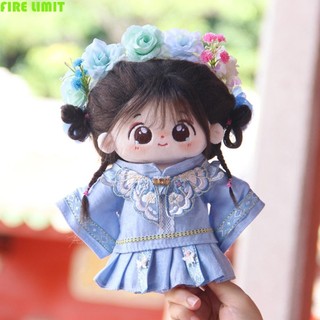 Fire LIMIT 20cm Váy Búp Bê Màu Xanh Sang Trọng Búp Bê Trang Phục Trẻ Em Bé Gái Đồ Chơi
