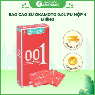BAO CAO SU OKAMOTO 0.01 PU HỘP 4 MIẾNG