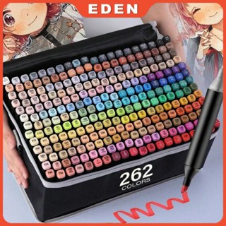 [MÃ ANCMAR GIẢM 15%] Set 100/120/168/262 Bút màu dạ vẽ tranh 2 đầu tô anime cho học sinh sinh viên KÈM TÚI ĐỰNG