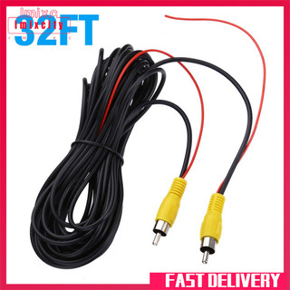 Imixcity 32ft Xe Rca Nối Dài Cáp Video Chiếu Hậu Camera Dự Phòng Dòng Để Lái Xe Ghi Điều Hướng Màn Hình