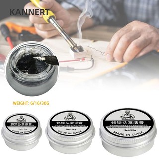 Kem hồi sinh đầu hàn KANNERT, Thiếc chống dính 6 / 16 / 30g Thiếc làm mới đầu, Đầu hàn làm sạch chì hàn miễn phí Đầu sắt làm mới dán làm sạch hàn