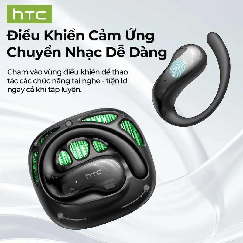 Bảo hành một năm HTC NE30 AI Dịch thuật thời gian thực Tai nghe BluetoothTWS Bluetooth 5.4 Chất lượng âm thanh HiFi IPX5 Tai nghe không dây chống nước | BigBuy360 - bigbuy360.vn